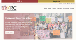 Desktop Screenshot of krcla.org